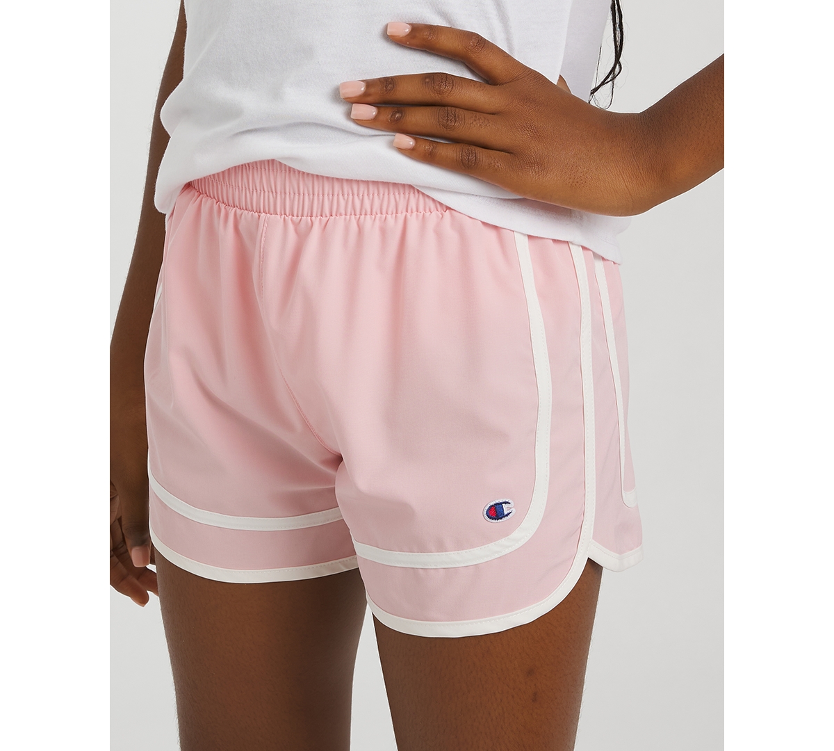 Champion Girls 7-16 Varsity Shorts