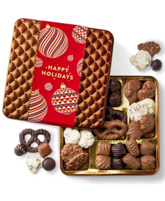 Christmas Chocolate Gift Tin, 28-Pc.