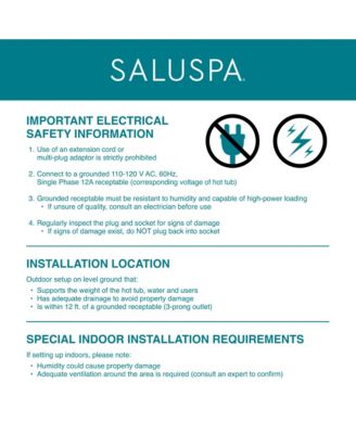 Battery Powered Color Changing LED Soothing Spa Waterfall Accessory