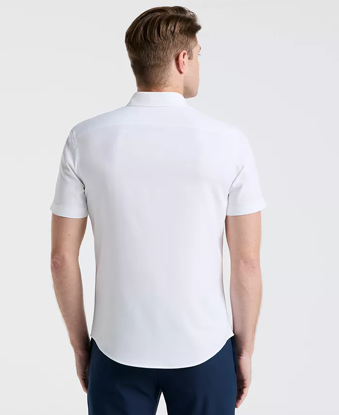 Men's Short-Sleeve Solid Shirt - thumbnail 4