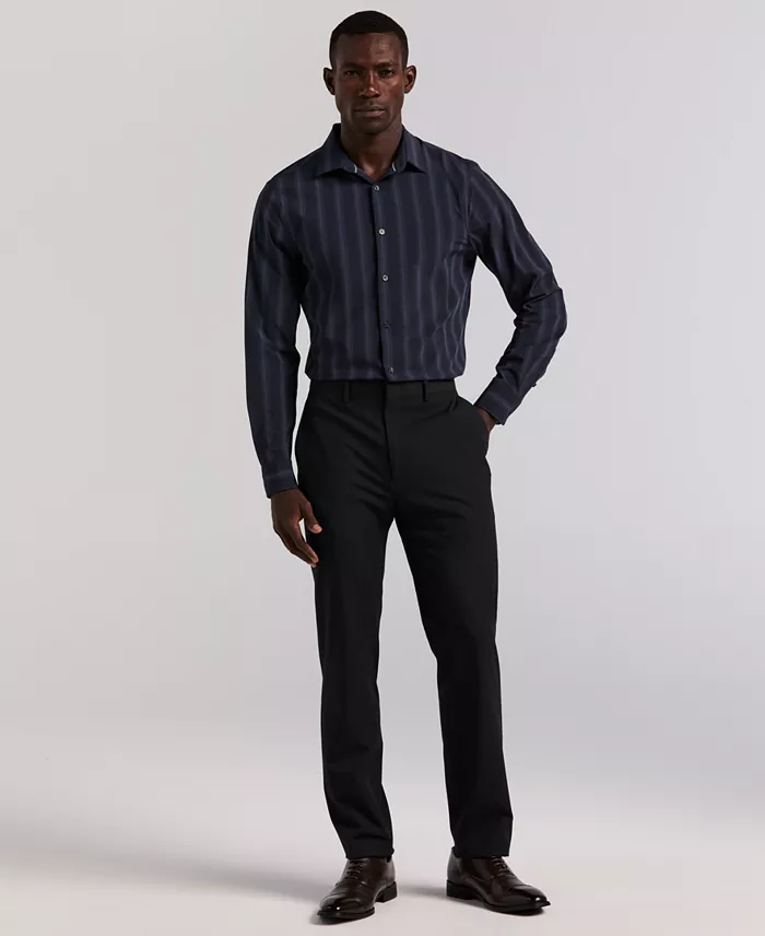 Men's Long-Sleeve Ombre Yarn-Dyed Stripe Shirt - thumbnail 2