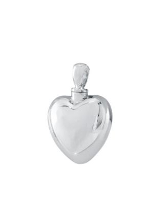 Stainless Steel Heart Cremation Pendant Necklace