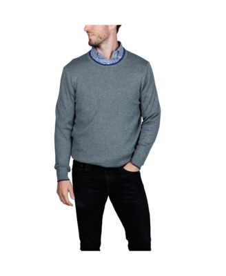 Men's Fine Knit Crew Neck Sweater