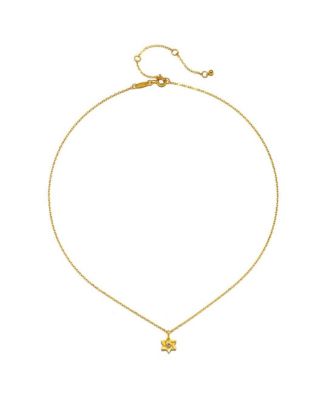 Guiding Faith White Topaz Star of David Necklace