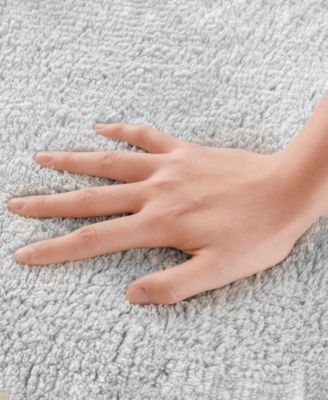 Splendor Reversible Tufted Cotton Bath Rug, 24" x 72"
