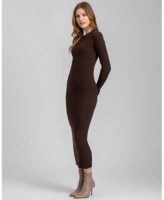Women's Ribbed Stella Midi Dress