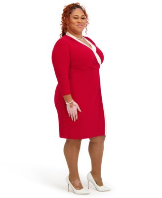 Women's City Wrap V-Neck Dress