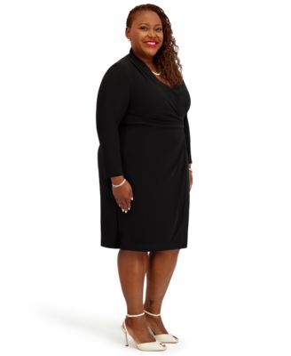 Women's City Wrap V-Neck Dress