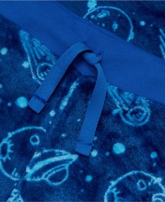 Kids Long Sleeve Plush Fleece Pajama Set