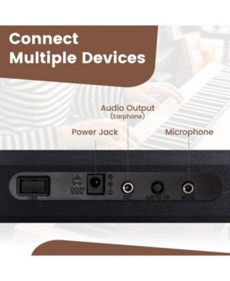 61 Key Electric Portable Digital Keyboard Piano for Beginner