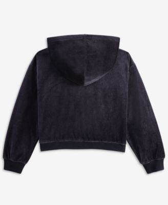 Little & Big Girls Bow Full-Zip Hoodie, Macy's Exclusive