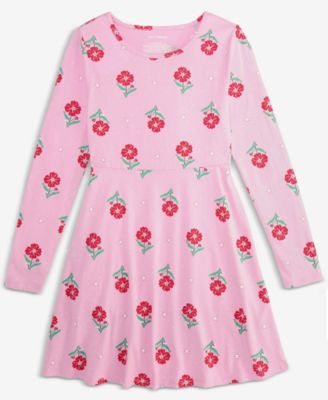 Epic Threads - Little & Big Girls Jolly Blooms Printed Dress
