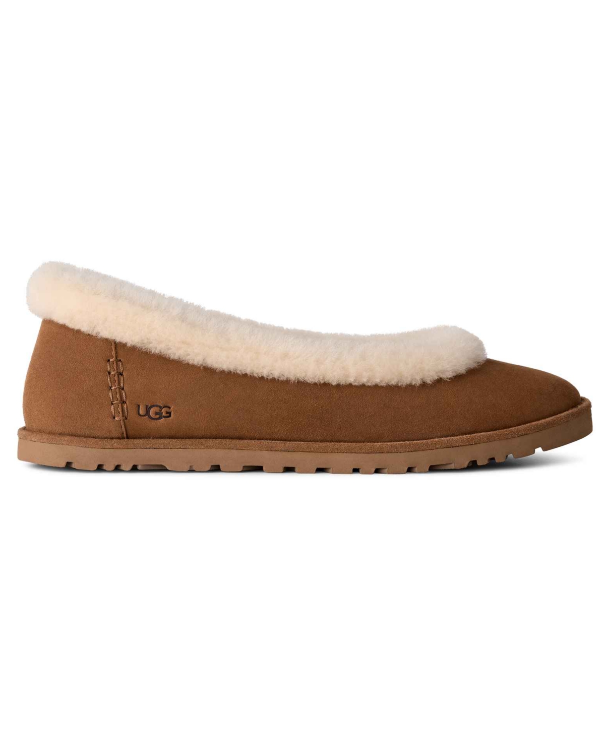 Ugg Zora Ballet Flats In Brown
