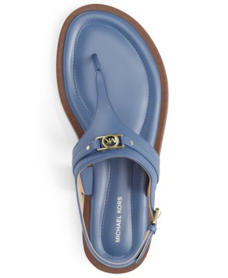 Mandy Logo Slingback Thong Sandals