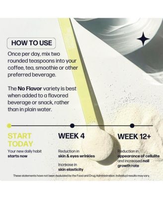 Marine Skin Boost Plus [50-Serves] Collagen Powder with Marine-derived VERISOL Bioactive Hydrolyzed Collagen Peptides, Vitamin C & Hyaluronic Acid