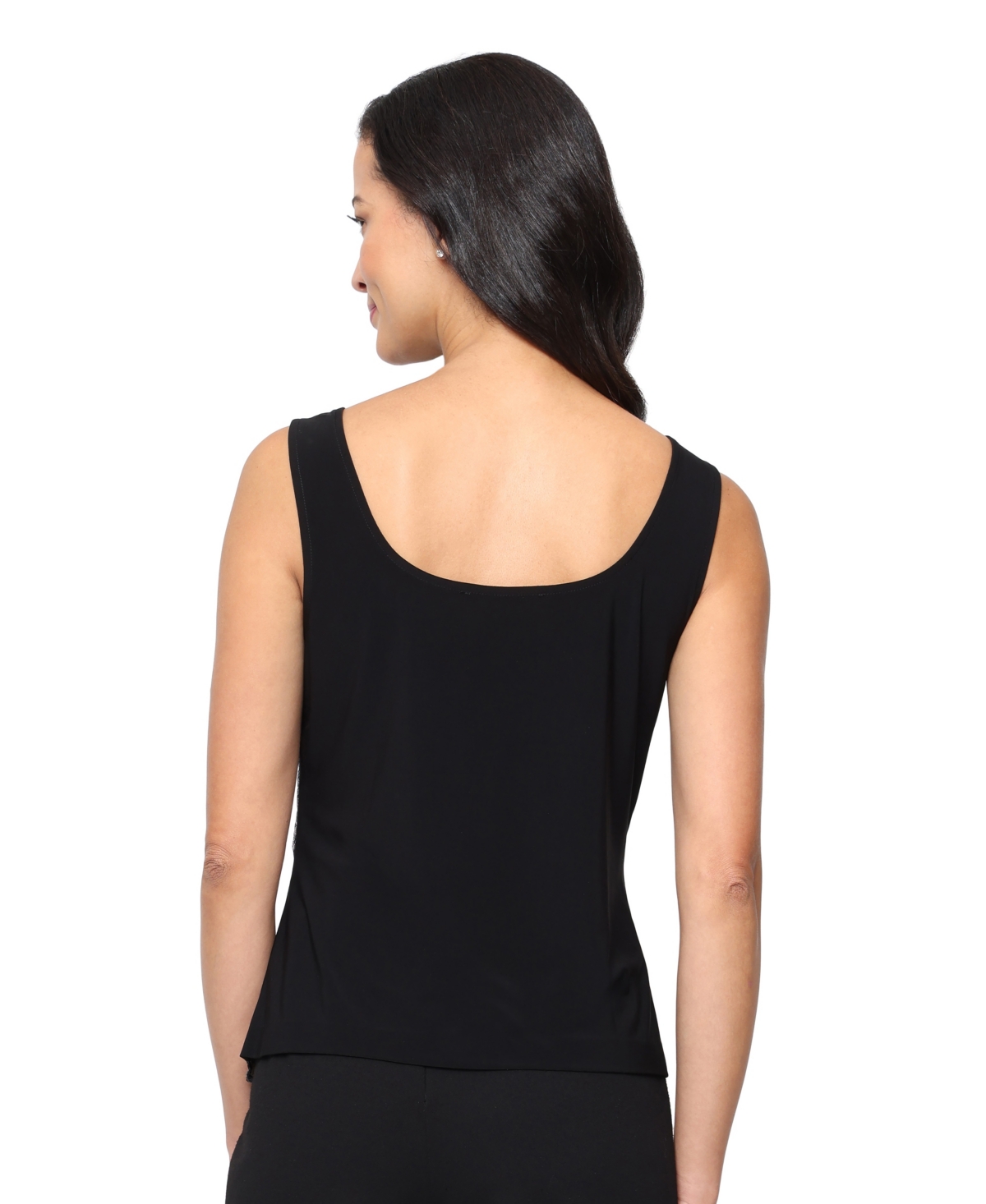 Alex Evenings Petite Embroidered Twinset In Black