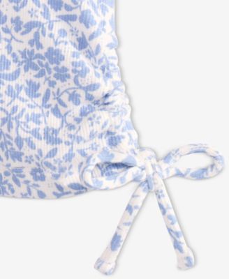 Girls' 5-18 Floral Print Long-Sleeve Top, Macy's Exclusive