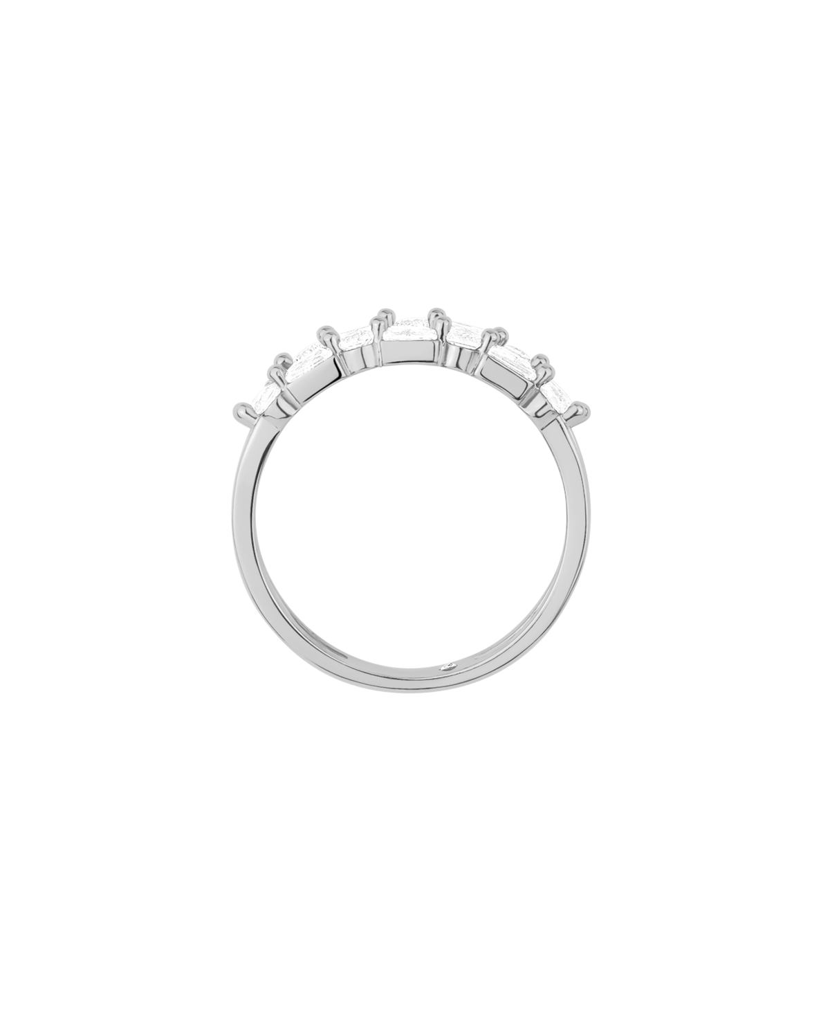 And Now This Cubic Zirconia Ring In Metallic