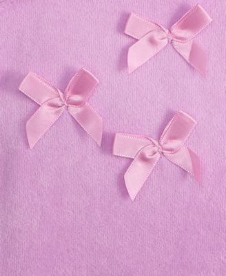 Girls Toddler 2T-4T Ribbon Velour Zip Hoodie, Macy's Exclusive