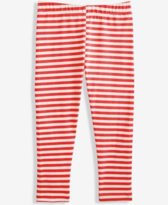 Epic Threads - Toddler Girls Striped Pull-On Leggings