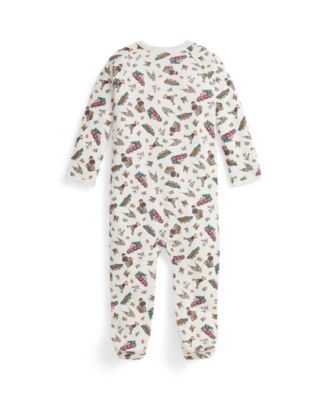 Baby Boys' Holiday Sleep and Play Coverall