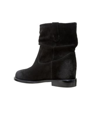 TERRY Women's Hidden Wedge Heel Casual Bootie