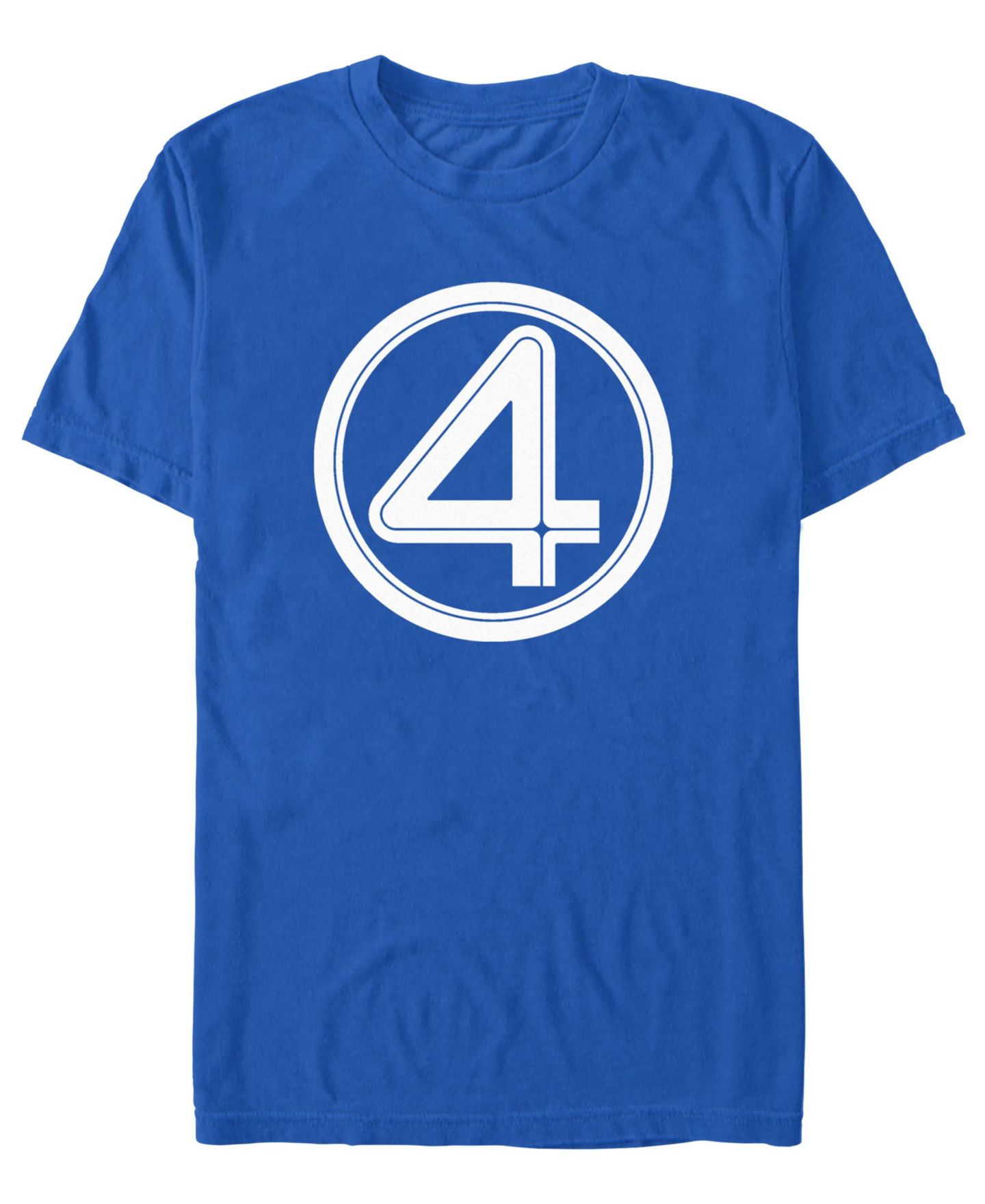 Мужская футболка Fifth Sun Fantastic 4 First Steps Logo, цвет: Королевский синий — фото 1