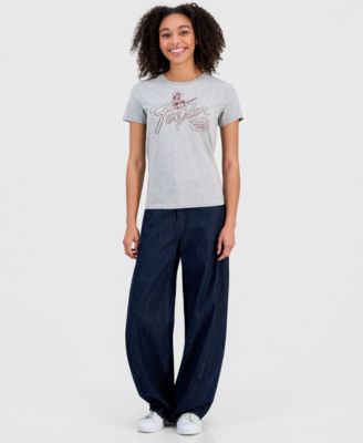 Juniors' Cotton Fender Cowgirl T-Shirt