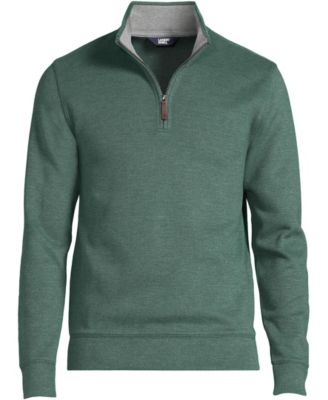 Big & Tall Bedford Rib Quarter Zip Pullover Sweater