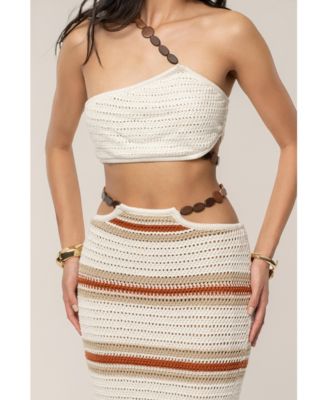 Women's Isla Crochet Skirt Set