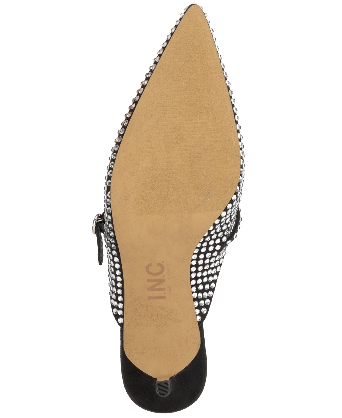 Inc International Concepts Women's Germana Heeled Mules, Macy's Exclusive In Black