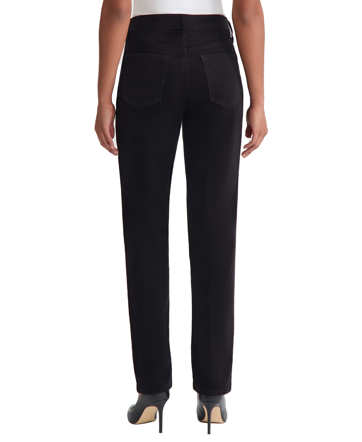 Jones New York Petite Ankle-length Lexington Jeans In Black
