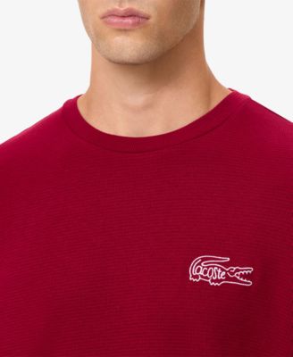 Men's Exclusive Crocodile Waffle-Knit Thermal Shirt