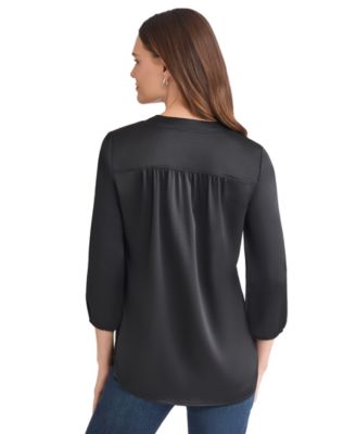 Women's V-Neck 3/4 Sleeve Top