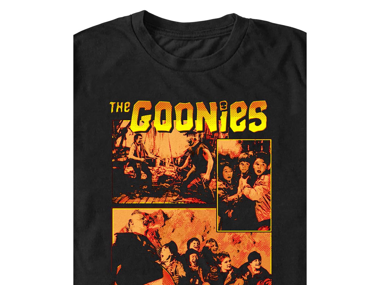 Мужская футболка Fifth Sun The Goonies 1985 Graphic Print, цвет: Чёрный — фото 3