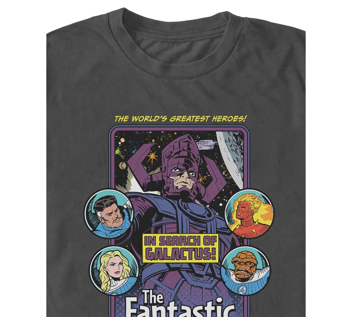 Fifth Sun Men's Fantastic 4 First Steps Crewneck T-Shirt