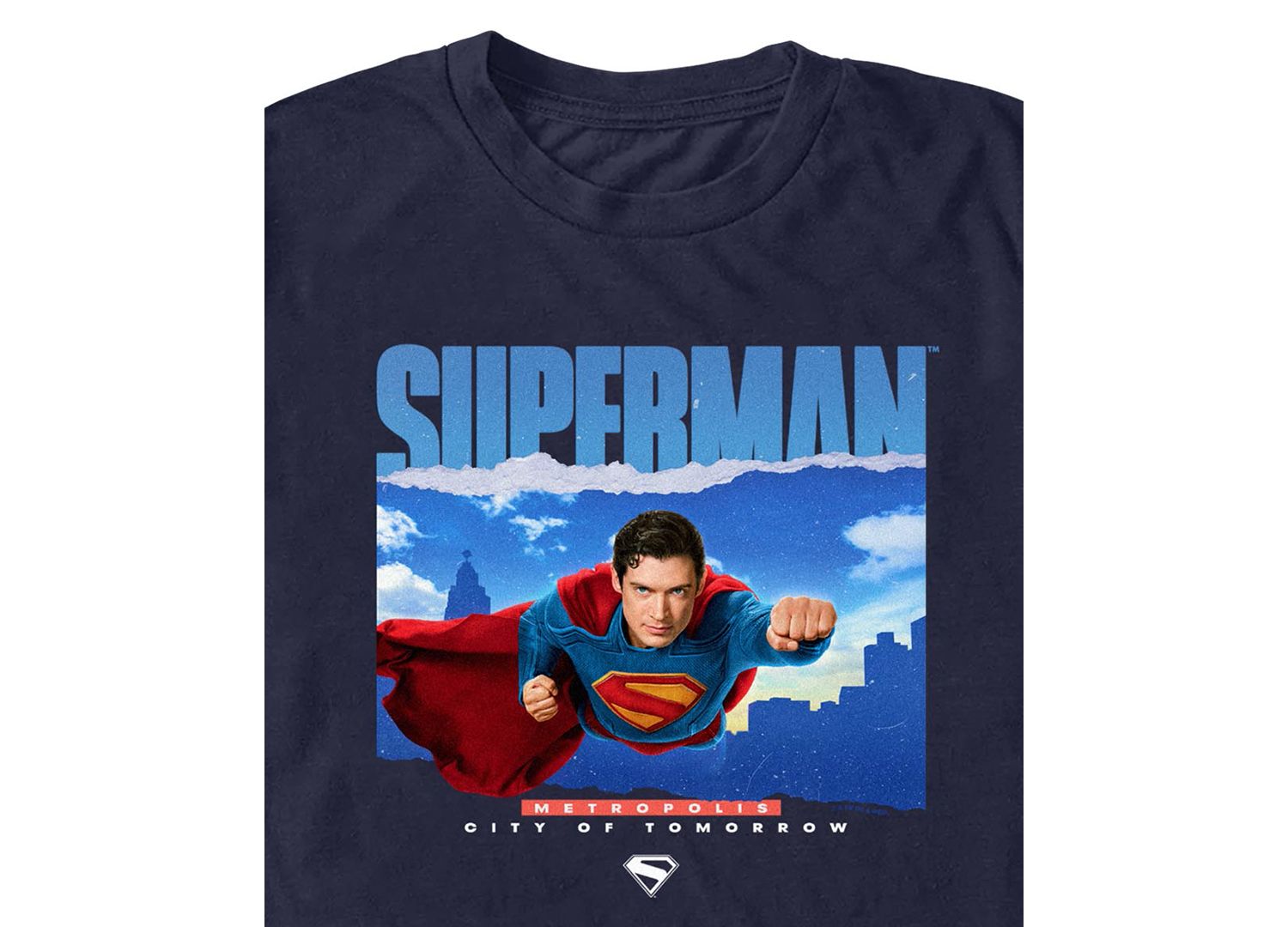 Men's Superman 2025 Crewneck T-Shirt