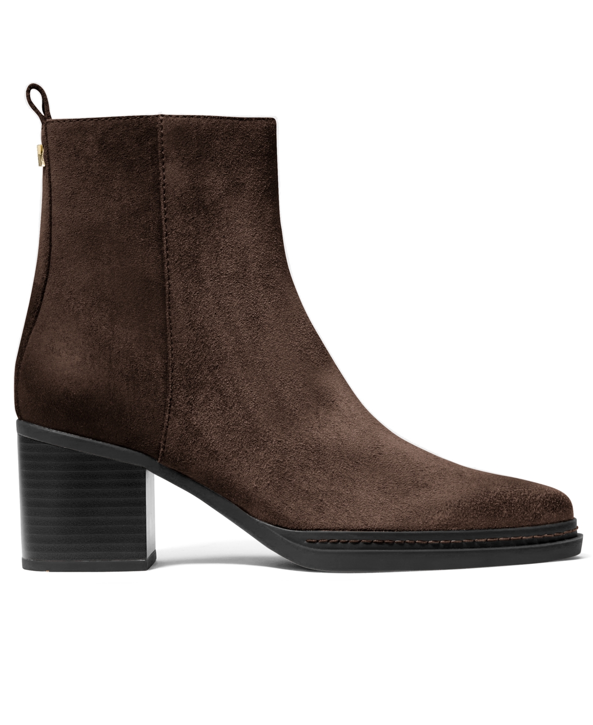 Michael Kors Women's Lex Stacked Heel Booties In Brown