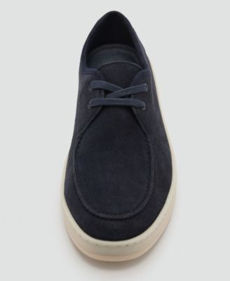Men's Suede Nautical Shoes