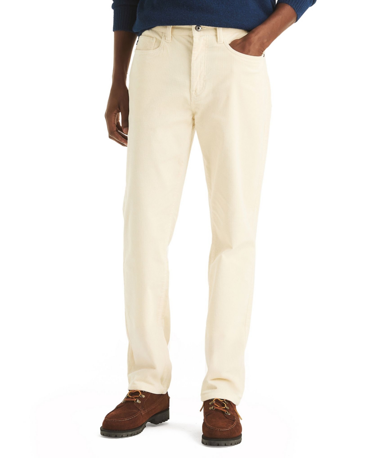 Nautica Men's Straight Fit Corduroy Pants In Neutral