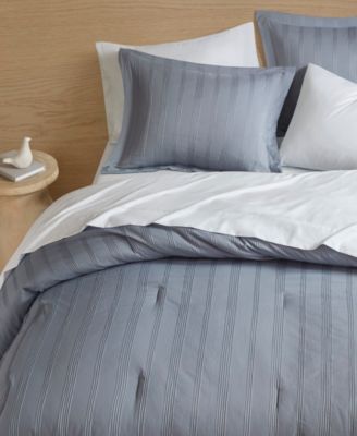 Logan Woven Striped 7-Pc. Comforter Set, California King