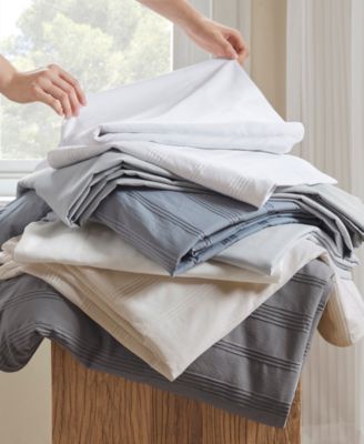 Logan Woven Striped 2-Pc. Duvet Cover Set, Twin/Twin XL