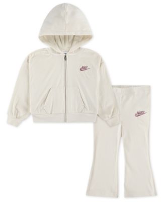 Toddler Girls' 2T-4T Zip-Up Hoodie and Flared Leggings, 2-Piece Set