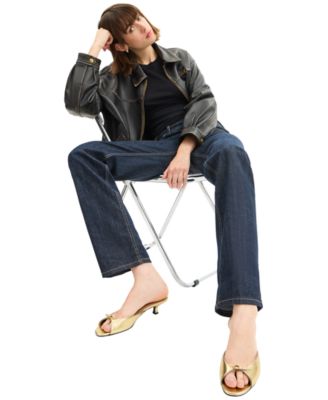 Women's Kitten Heel Round Toe Dress Sandals