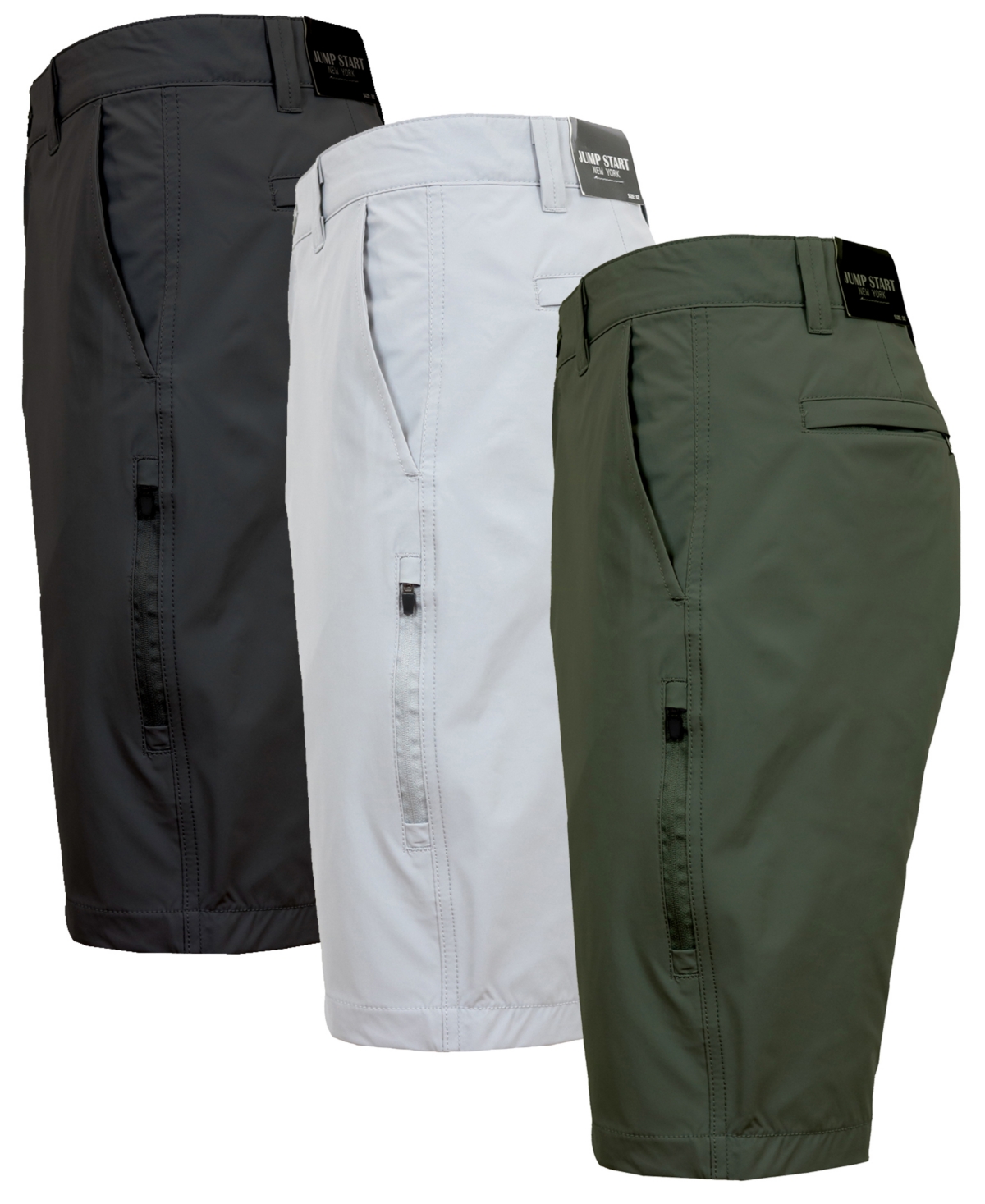 Galaxy By Harvic Men's 3-Pack Slim Fit Short