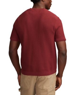 Men's Short Sleeve Crewneck Sweater