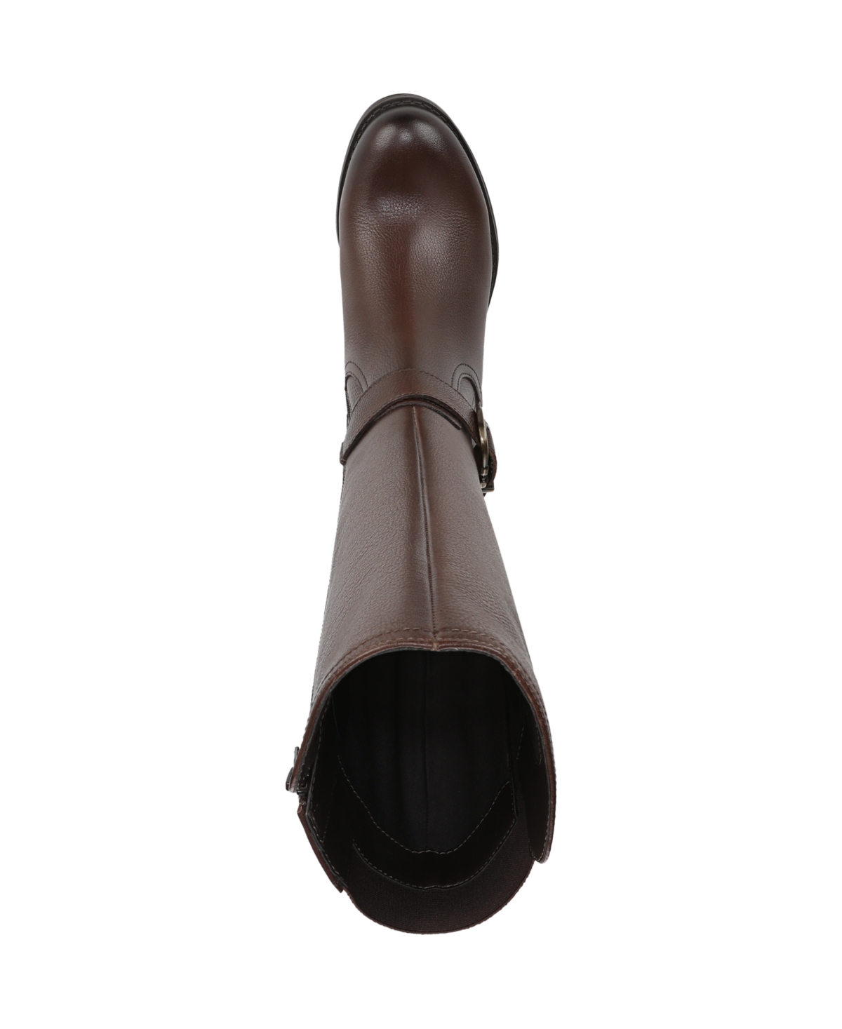 Naturalizer Jaya Knee High Block Heel Riding Boots In Brown