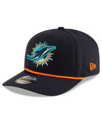 New Era - Men's Navy Miami Dolphins 2025 NFL Rivalries Sideline 9SEVENTY Adjustable Hat