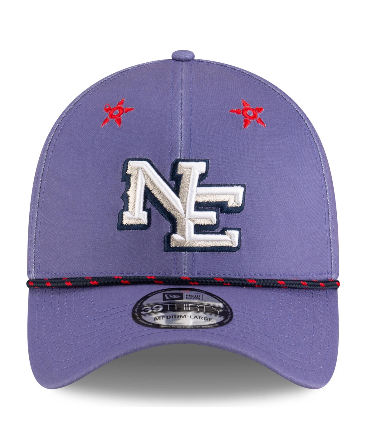 New Era Men's Blue England Patriots 2025 Nfl Rivalries Sideline 39THIRTY Flex Hat