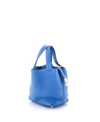 Pre-Owned Hermes PM Picotin Lock Bag Clemence